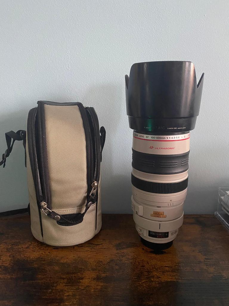 Canon EF 100-400mm f/4.5-5.6 L IS USM - nette staat, Audio, Tv en Foto, Fotografie | Lenzen en Objectieven, Ophalen of Verzenden