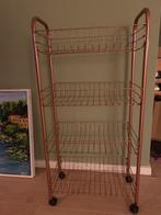 Metaltex trolley koperkleur, Ophalen, Zo goed als nieuw