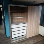 Ikea Pax kast 200x66x201cm met eiken fineer deuren, Ophalen, Zo goed als nieuw, 50 tot 75 cm, 200 cm of meer