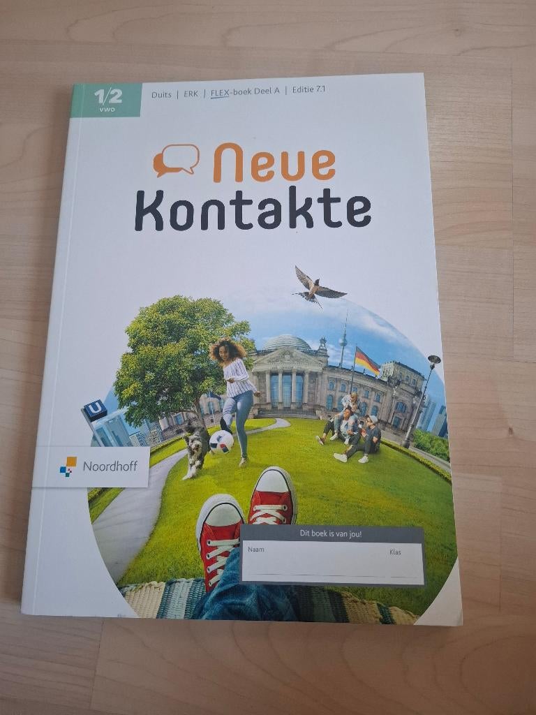 Neue kontakte 1/2 vwo boek A, Ophalen of Verzenden, Nieuw