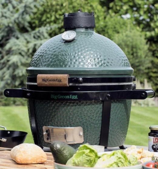 BBQ Big Green Egg Barbecue Kamado The Original MiniMax ZGAN!, Ophalen, Zo goed als nieuw, Big Green Egg