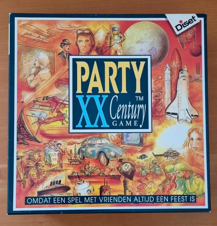 Party XX Century Game bordspel, Hobby en Vrije tijd, Gezelschapsspellen | Bordspellen, Zo goed als nieuw, Drie of vier spelers