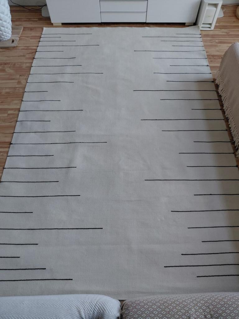 Tapijt wol 290x195cm was €699. Niet nieuw, wel goed., Ophalen, Gebruikt, Overige materialen