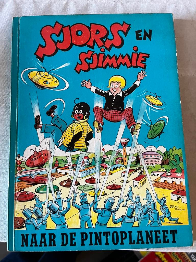 Sjors en Sjimmie strip, Eén stripboek, Ophalen of Verzenden, Gelezen