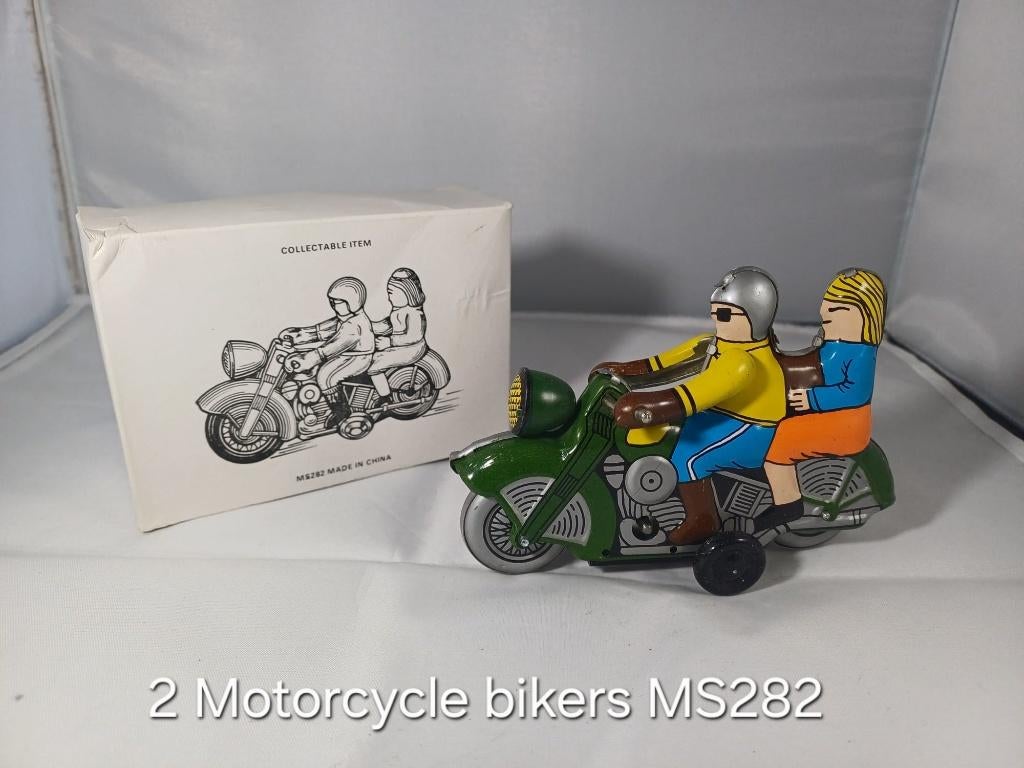 Blikken speelgoed motor, Antiek en Kunst, Antiek | Speelgoed, Ophalen of Verzenden