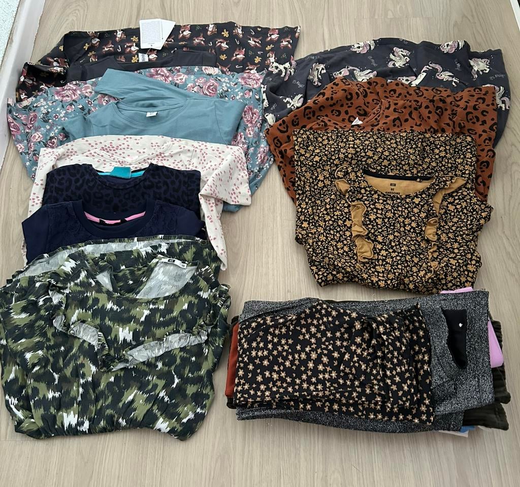 Meisjes kleding 122/128, Kinderen en Baby's, Kinderkleding | Maat 128, Ophalen of Verzenden, Zo goed als nieuw, Meisje, Jurk of Rok