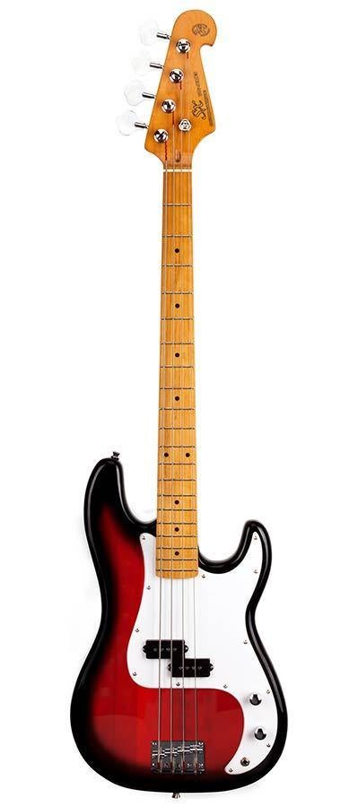 SPB57-2TS SX Retro Series 57 P-style basgitaar sunburst, ., Nieuw, ., .