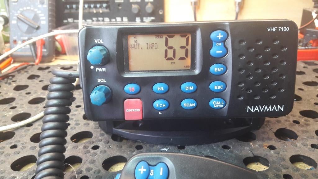Marifoon VDES  Krulsnoeren Navman 7100  en andere merken., Ophalen of Verzenden, Zo goed als nieuw, Communicatie