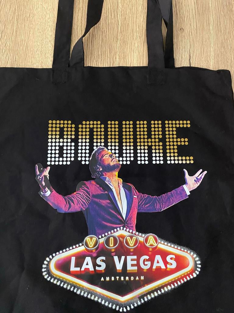 Bouke Viva Las Vegas tas  - Zwart - Ziggo Dome, Ophalen of Verzenden, Nieuw