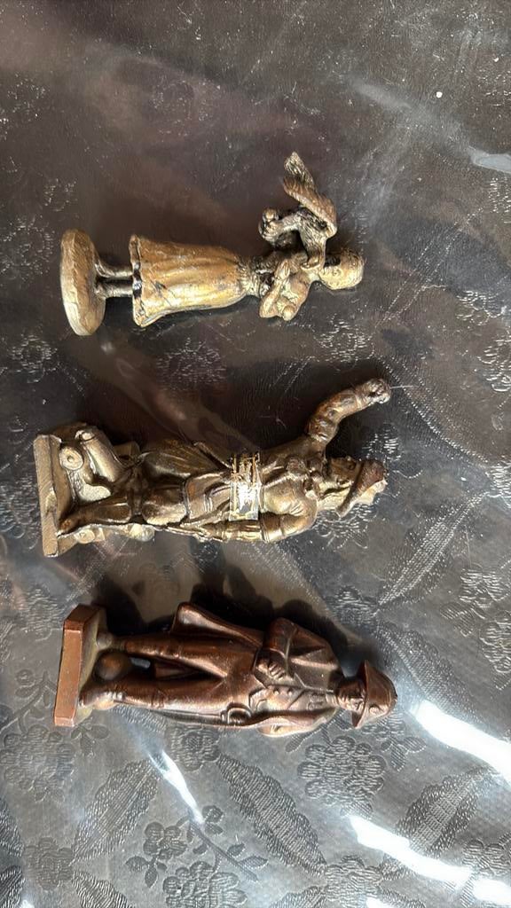 3 ijzeren? Figuurtjes, Ophalen of Verzenden, Gebruikt