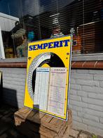 Groot oud emaille reclamebord Semperit, Antiek en Kunst, Antiek | Emaille, Ophalen