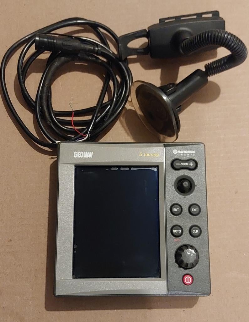 Geonav 5 touring kaartplotter, Watersport en Boten, Ophalen of Verzenden, Zo goed als nieuw, Kaartplotter of Fish Finder