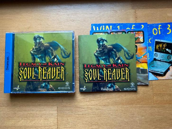 Legacy of kain soul reaver sega dreamcast, Spelcomputers en Games, Games | Sega, Zo goed als nieuw, Mega Drive, Racen en Vliegen
