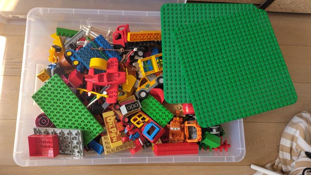 Grote hoeveelheid Lego Duplo, allerlei, Kinderen en Baby's, Speelgoed | Duplo en Lego, Gebruikt, Ophalen of Verzenden, Duplo, Losse stenen