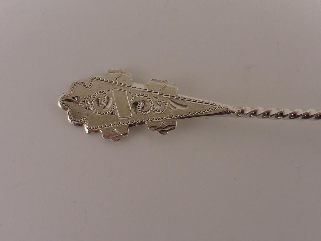 6 zilveren theelepeltjes                                Z186, Ophalen of Verzenden, Zilver
