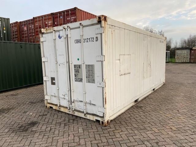 container, koelcontainer, koelcel, reefer, Ophalen