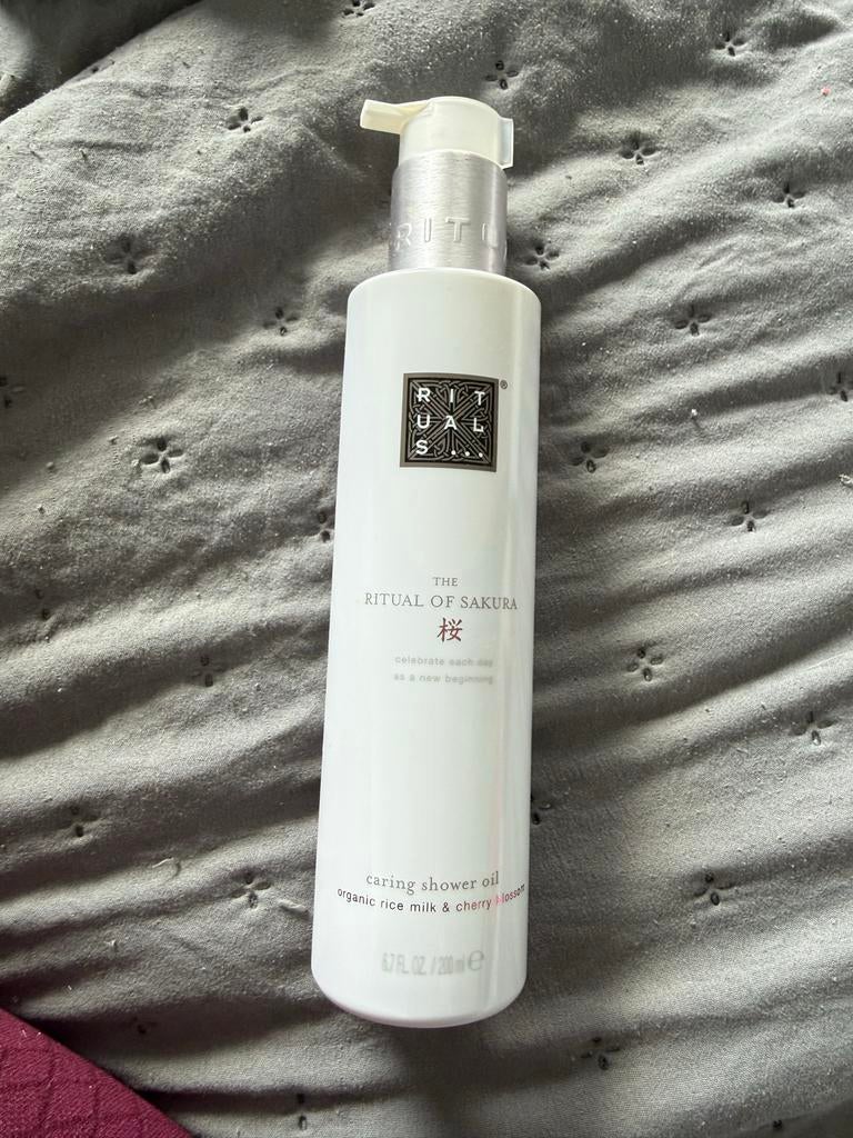 Rituals The Ritual of Sakura Caring Douche Olie 200ml, Sieraden, Tassen en Uiterlijk, Uiterlijk | Lichaamsverzorging, Ophalen of Verzenden