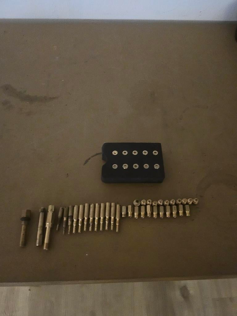 Carburateur sproeiers set - diverse maten, Ophalen of Verzenden