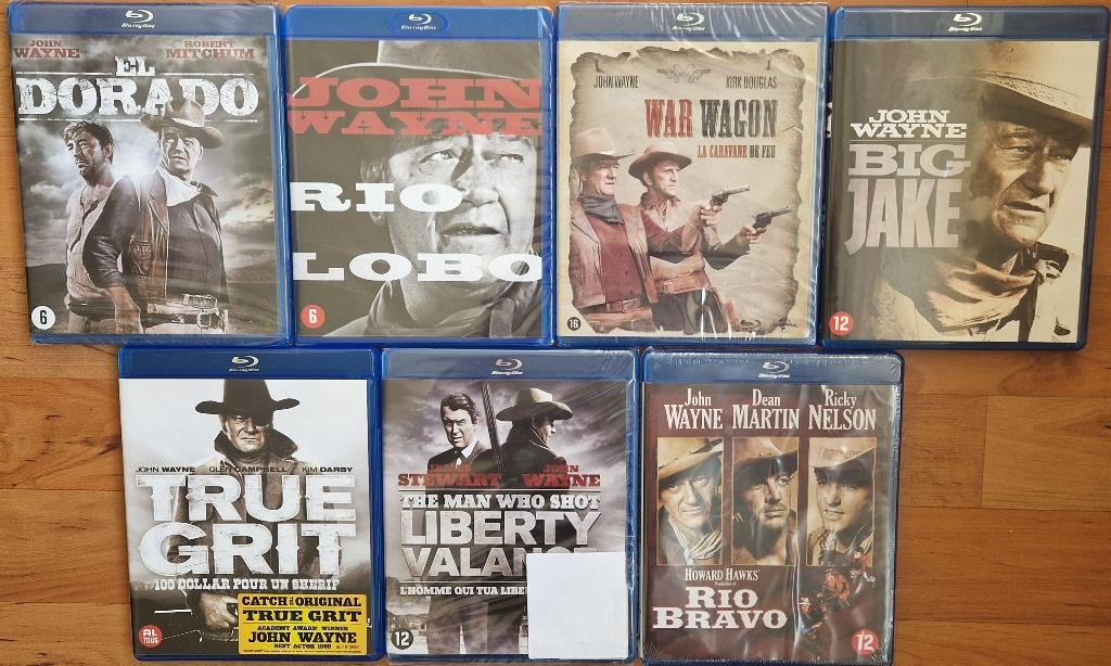 John Wayne, Cd's en Dvd's, Blu-ray, Verzenden, Zo goed als nieuw, Actie