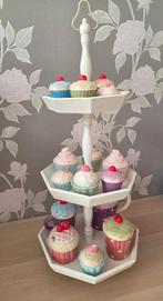 Etagere met beeldjes, Huis en Inrichting, Woonaccessoires | Etagères, Ophalen, Gebruikt