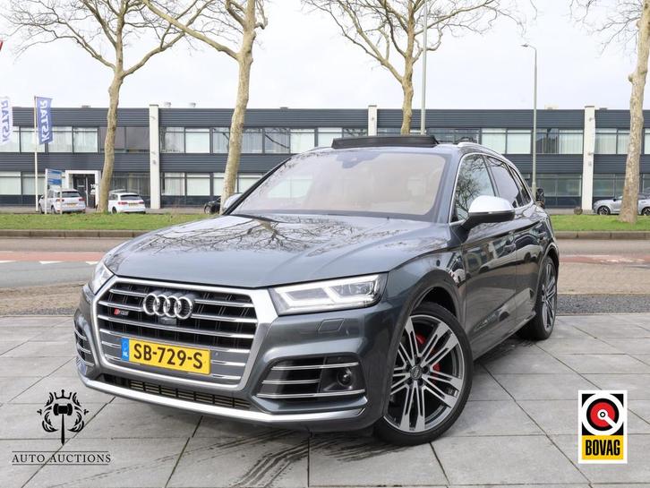 Audi SQ5 3.0 TFSI 354PK | Panodak | Vol Leer | Bang&Olufsen, Auto's, Audi, Bedrijf, Te koop, SQ5, 360° camera, 4x4, ABS, Achteruitrijcamera