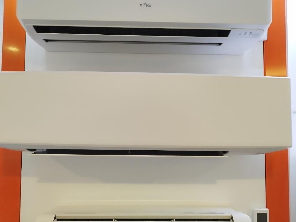 Fujitsu ASYG14KETA airconditioner (binnenunit), Witgoed en Apparatuur, Airco's, Ophalen, Koelen en Ontvochtigen, Rijnzathe 6, 3454 PV Utrecht