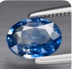 Blauwe Saffier 0.76ct - Sri Lanka, Verhit, Ophalen of Verzenden, Nieuw