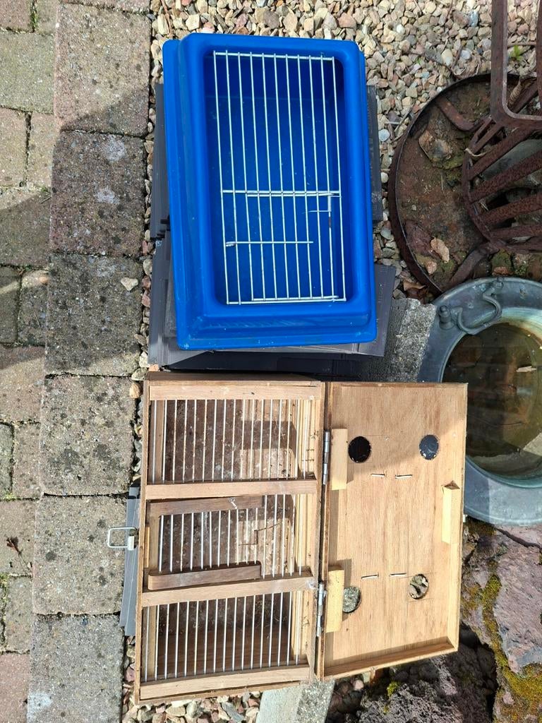 Vogelbenodigdheden, Dieren en Toebehoren, Vogels | Hokken en Kooien, Ophalen, Hout, Vogelkooi