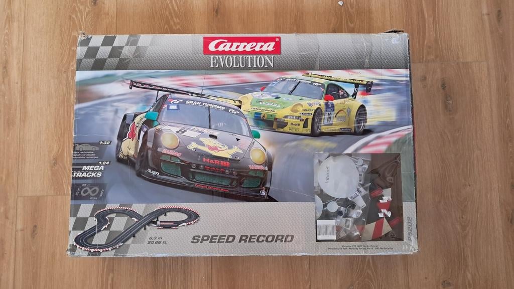 Carrera Evolution 1:32 Slotracebaan, Ophalen, Racebaan, Zelf te bouwen, Carrera