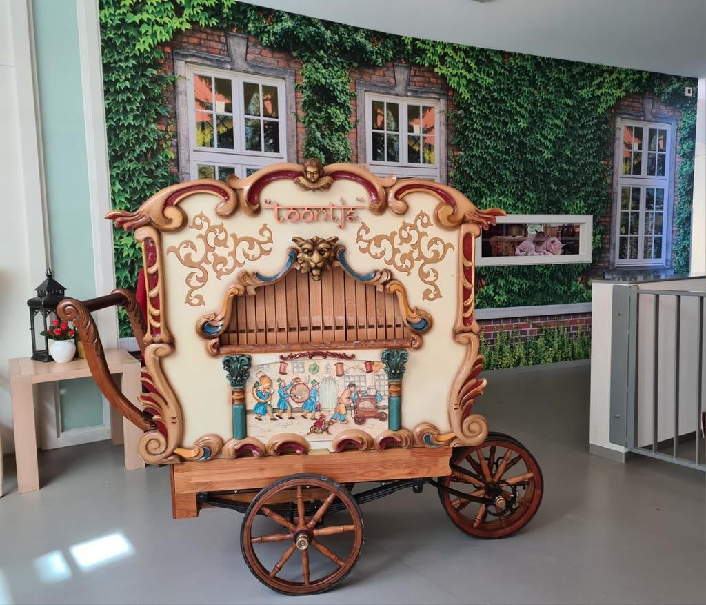 Draaiorgel "Toontje" (ver)huur, Ophalen of Verzenden, Gebruikt