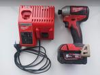 Milwaukee accu slagschroevendraaier, Ophalen, Zo goed als nieuw