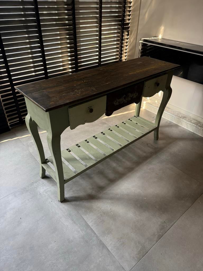 Antiek klassiek tafeltje, Ophalen