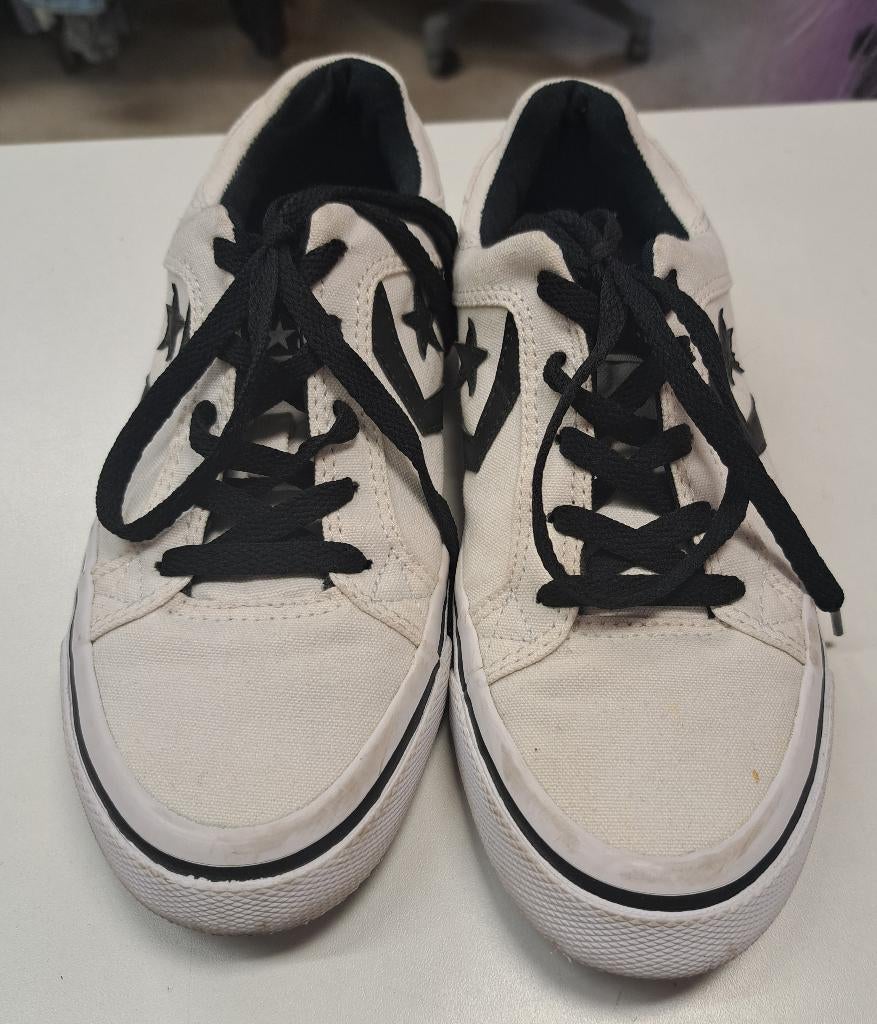 Converse All Star sneakers sportief creme + zwart 38 50646, ., Ophalen of Verzenden, Sneakers of Gympen, Converse All Stars