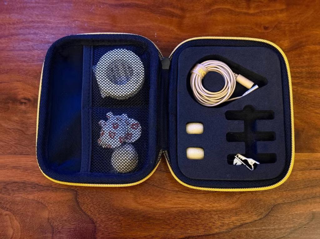 Deity W.Lav Pro Beige Lavalier | microdot plug, Ophalen of Verzenden, Zo goed als nieuw, Overige typen