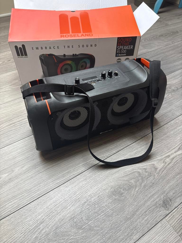 Roseland RS-500 Bluetooth speaker, Overige typen, Zo goed als nieuw, Minder dan 60 watt, Ophalen