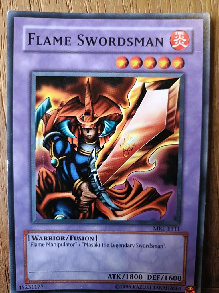 Flame Swordsman, Verzenden, Zo goed als nieuw