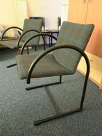 3 Bauhaus stijl buisframe eetkamerstoelen, Huis en Inrichting, Stoelen, Ophalen, Gebruikt, Overige kleuren, Drie