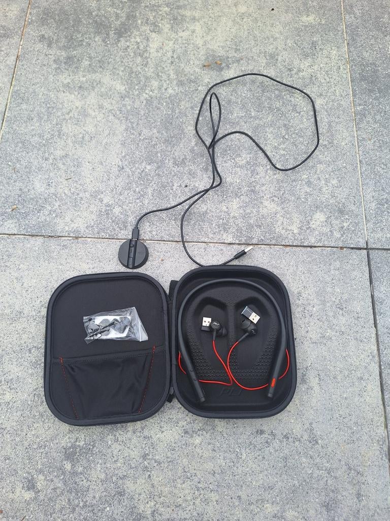 Bluetooth Headset with Microphone Poly VOYAGER 6200, Computers en Software, Ophalen of Verzenden, Zo goed als nieuw, Draadloos