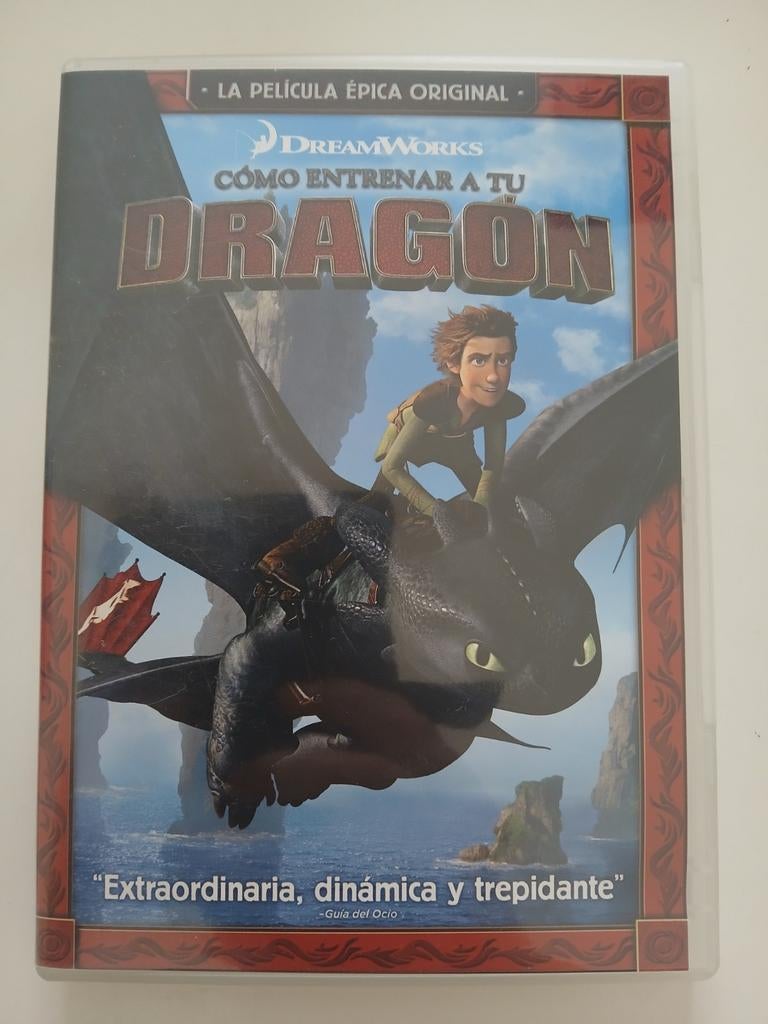 Hoe tem je een draak - DVD (Spaans/Engels/Catalaans), Alle leeftijden, Ophalen of Verzenden, Zo goed als nieuw, Fantasy