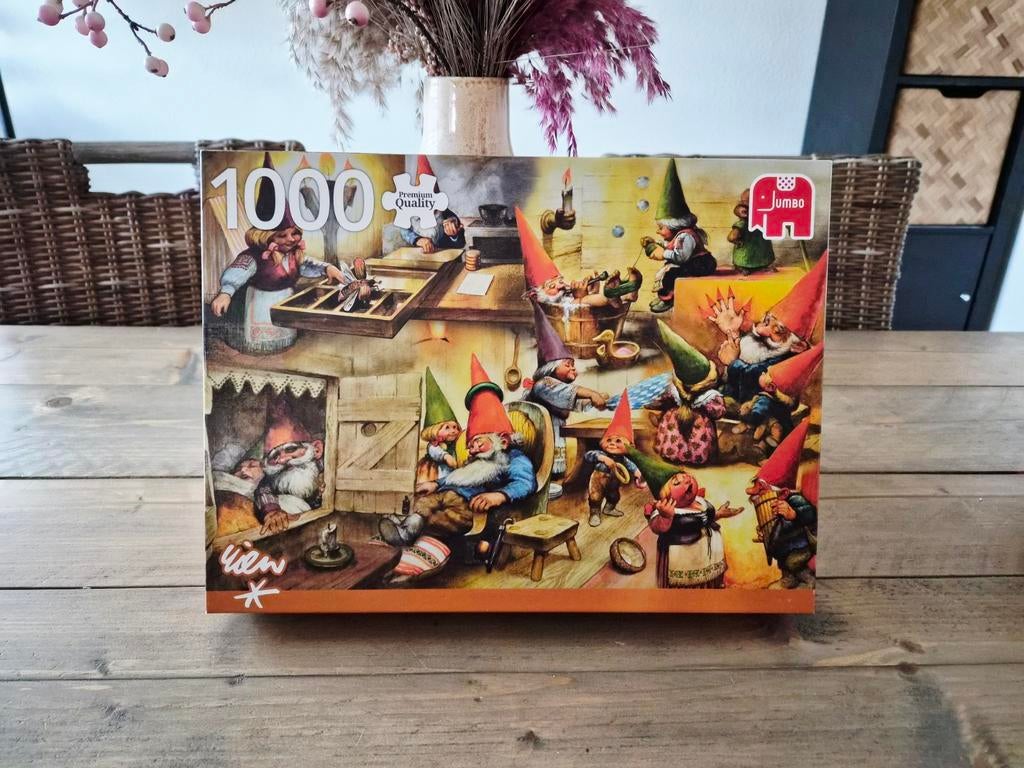 Vintage David de Kabouter puzzel, Ophalen of Verzenden, 500 t/m 1500 stukjes