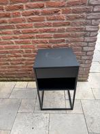 IKEA VIKHAMMER nachtkastje - zwart, Gebruikt, Minder dan 45 cm, Ophalen of Verzenden, Minder dan 55 cm
