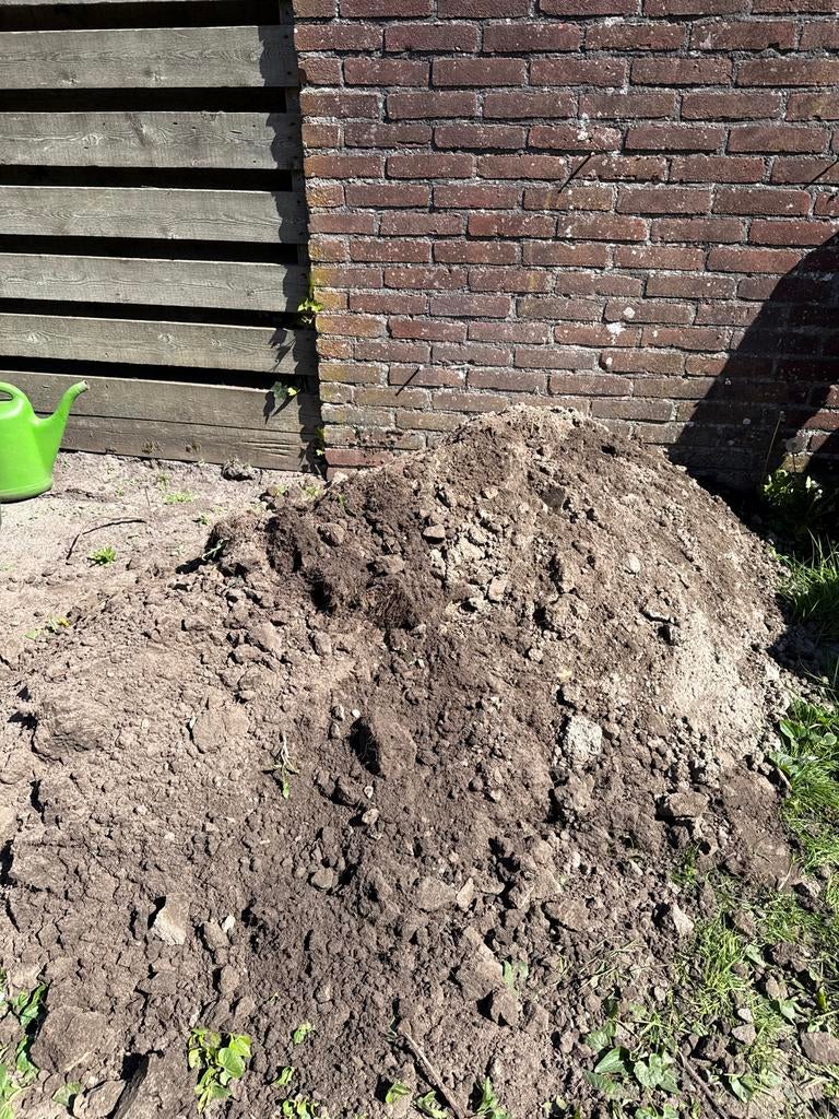 Gratis zwarte grond af te halen, Ophalen, Tuinaarde