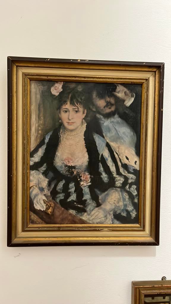 ‘De Loge’ - Pierre- Auguste Renoir, Antiek en Kunst, Kunst | Schilderijen | Klassiek, Ophalen of Verzenden