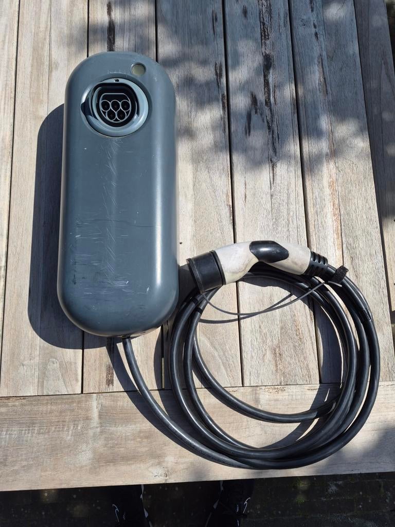 NewMotion Home Advanced 2.1 Laadpaal met vaste kabel (5m), Auto diversen, Ophalen, Gebruikt, Laadpaal en Laadkabel