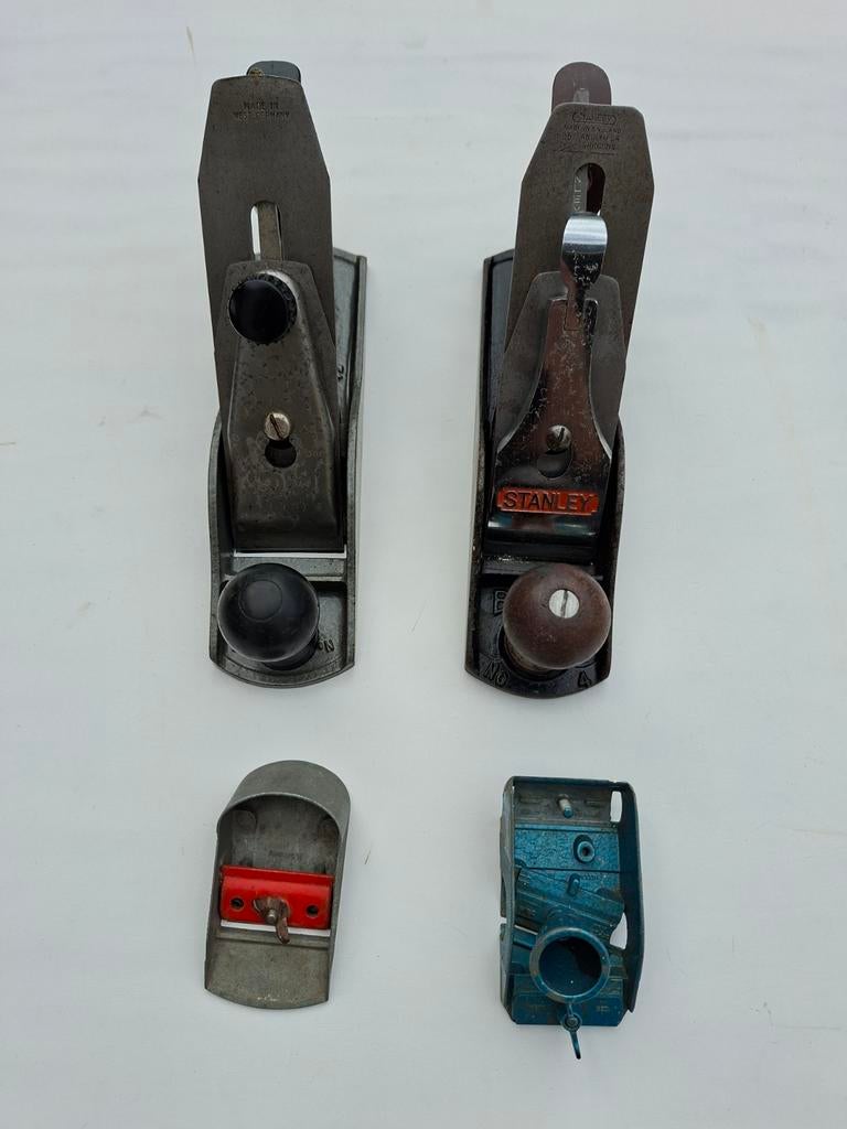 oude handschaven merk: witte No 4, stanley No 4 en david, Antiek en Kunst, Ophalen of Verzenden