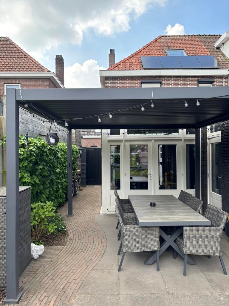 Lamellen overkapping, Ophalen, Gebruikt, Veranda