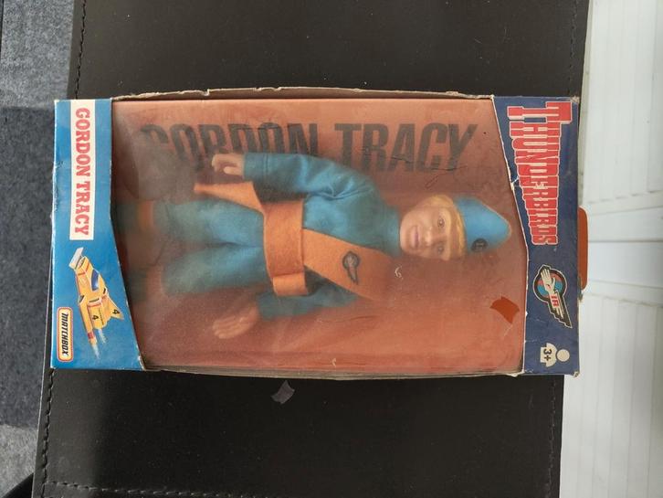 Matchbox Thunderbirds Gordon Tracy Pop Figuur in Doos, Kinderen en Baby's, Speelgoed | Actiefiguren, Gebruikt, Ophalen of Verzenden