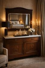 Prachtige authentieke landelijke commode 1910, 50 tot 70 cm, Voetruimte, Commode, Ophalen