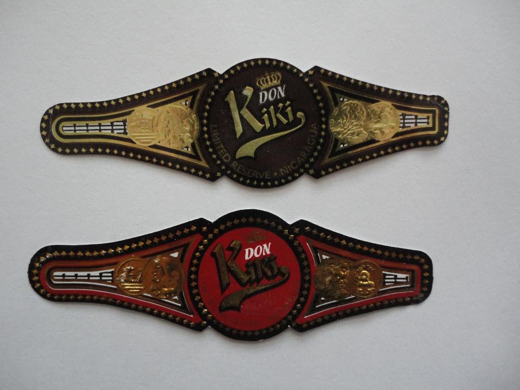 sigarenbandjes 9= 2st, Ophalen of Verzenden, Sigarenbandjes