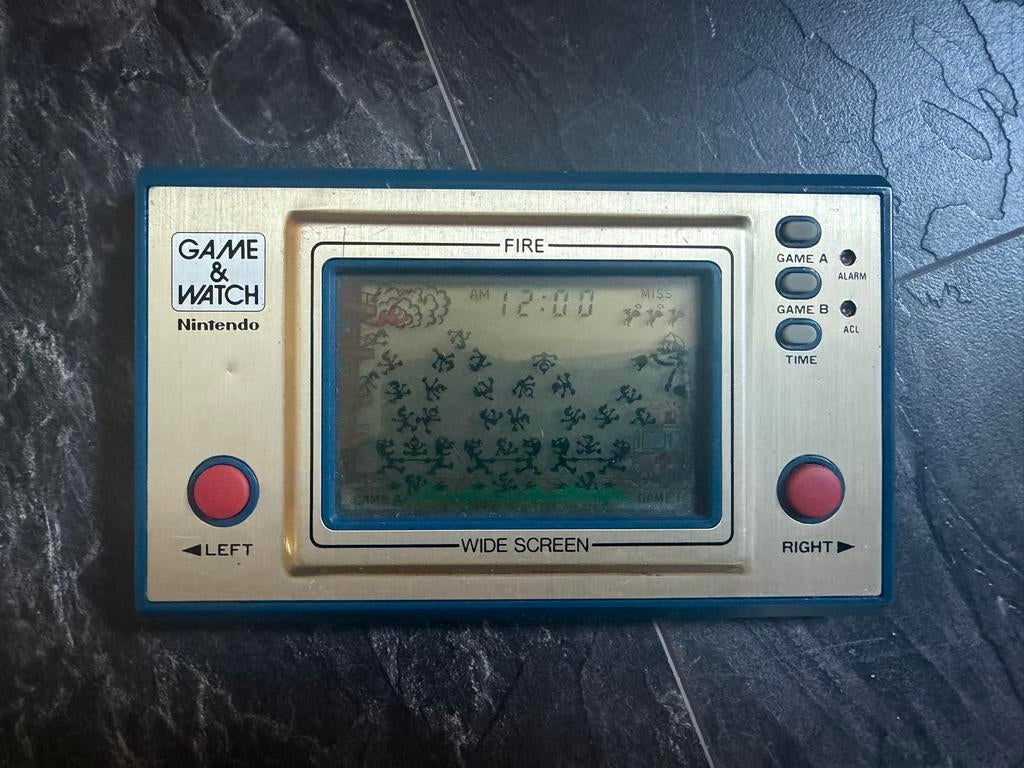 Game & Watch Nintendo Fire, Spelcomputers en Games, Spelcomputers | Nintendo Game Boy, Ophalen of Verzenden, Gebruikt, Overige modellen